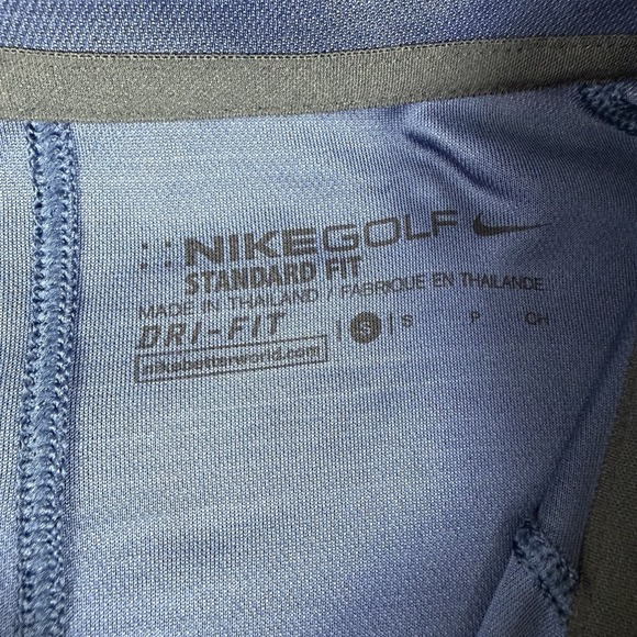 Nike Golf Dri-Fit Tour Texture Mens Polo Short Sleeve Shirt 915876-410-NWT Sm - Picture 8 of 16